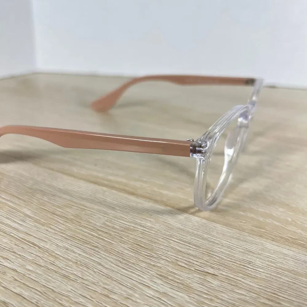 Ray-Ban RB7046 5953 Clear Round Pink Eyeglasses 51-18-140 FRAMES ONLY